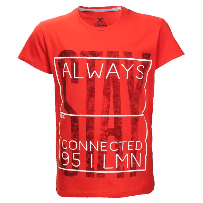 تی شرت آستین کوتاه پسرانه مدل MMDS-CE8992