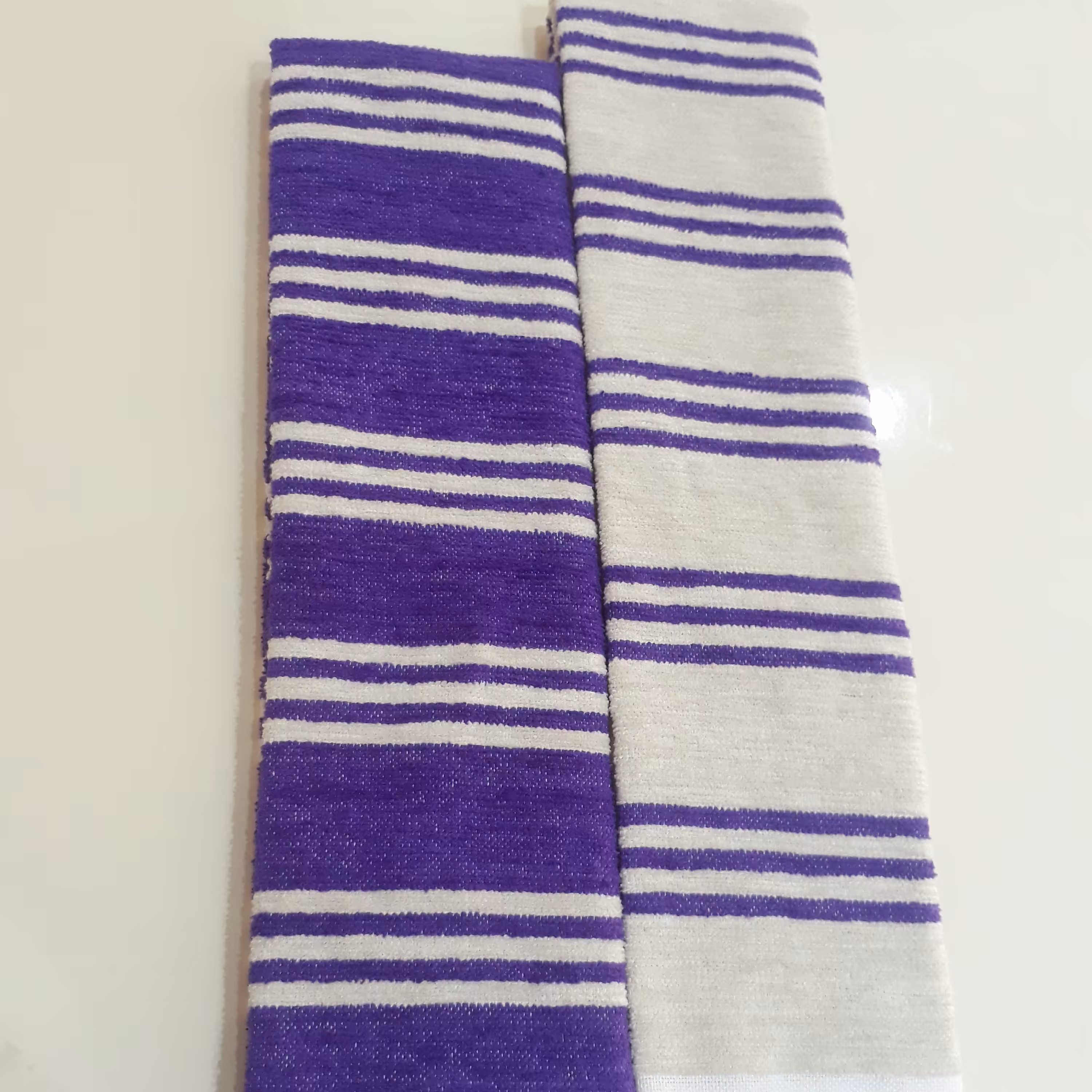 حوله مخمل ست دستبافت جهت خشک کردن دست و صورت و ظروف پرز پس نمی دهد و جذب آب بالا