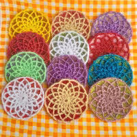 اسکاچ بافتنی طرح گل