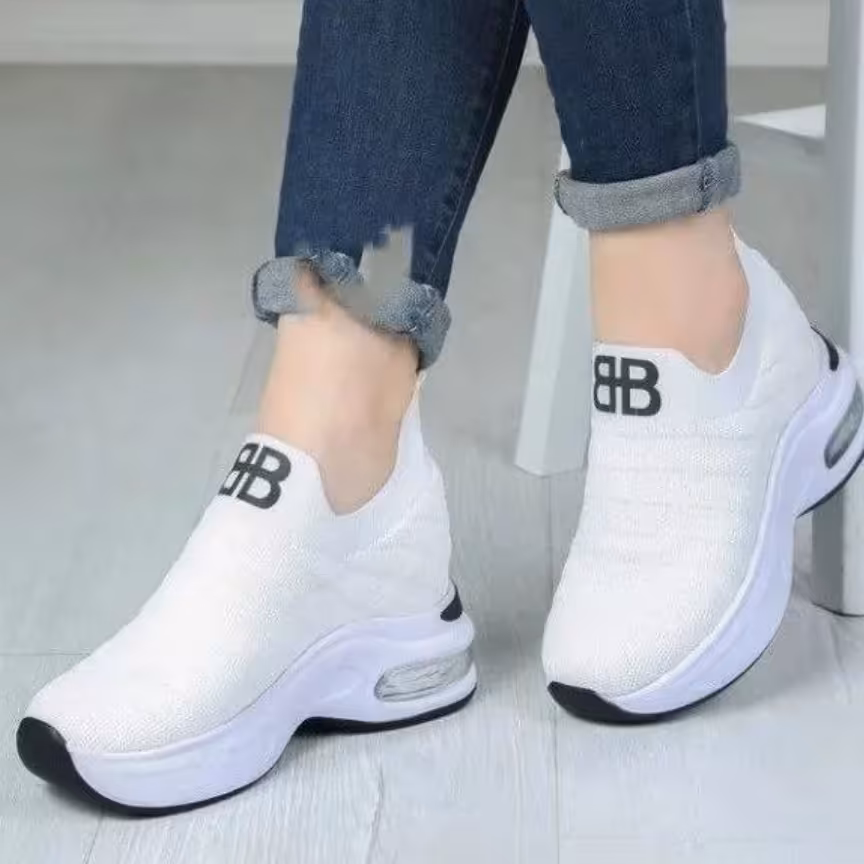 کفش لژ 7 سانت رویه بافت سایز 37 تا 40