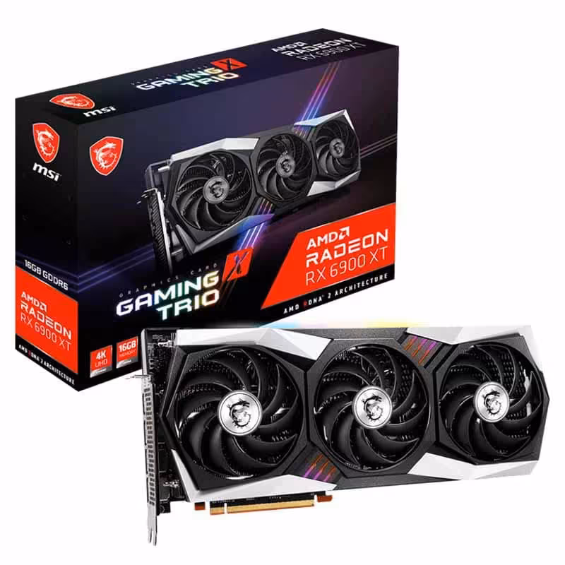 کارت گرافیک ام اس آی Radeon RX 6900 XT Gaming X Trio 16GB