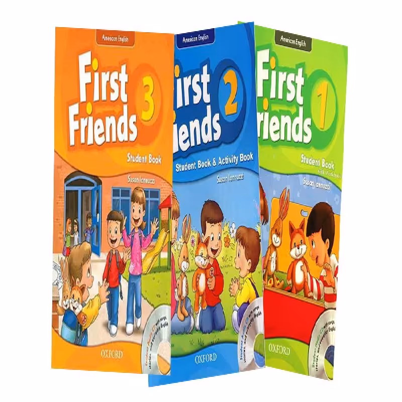 مجموعه 3 جلدی فرست فرندز امریکن ادیشن First Friends American Edition