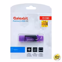 فلش مموری گلکسبیت مدل Galexbit Rubbery ظرفیت 8 گیگابایت