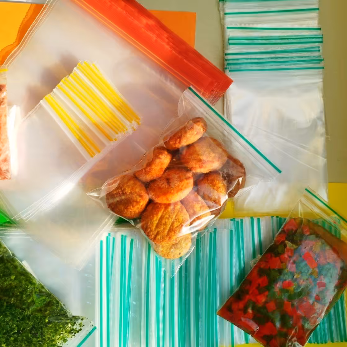 نایلون زیپ دار (زیپ کیپ) 100 عددی سایز 18 در 25