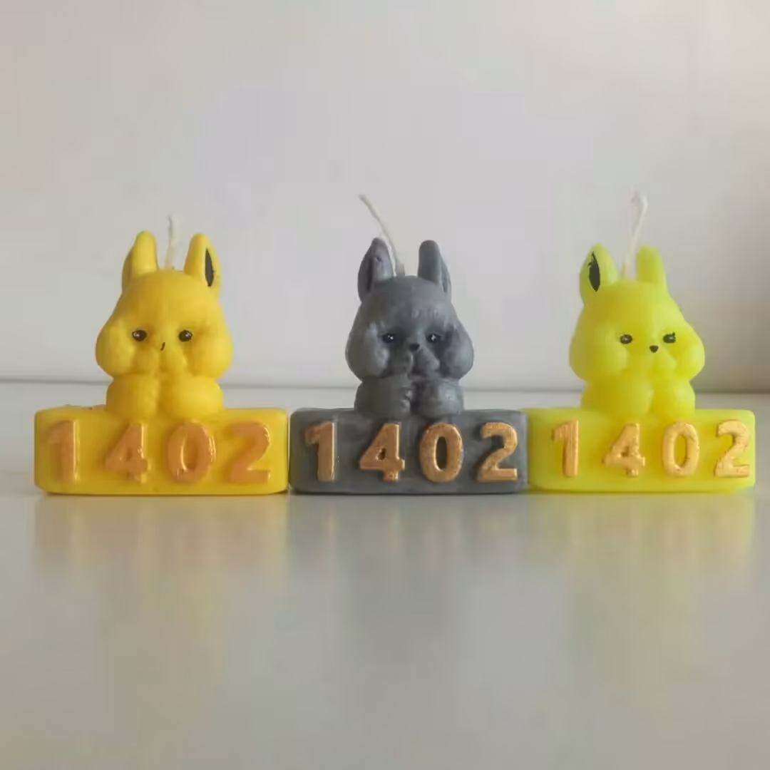 شمع خرگوش 1402 نماد سال جدید قیمت عمده