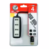 هاب 4 پورت USB 2.0 مدل H846 آینه ای