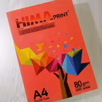 کاغذ A4 رنگی بسته 500 تایی خارجی درجه 1