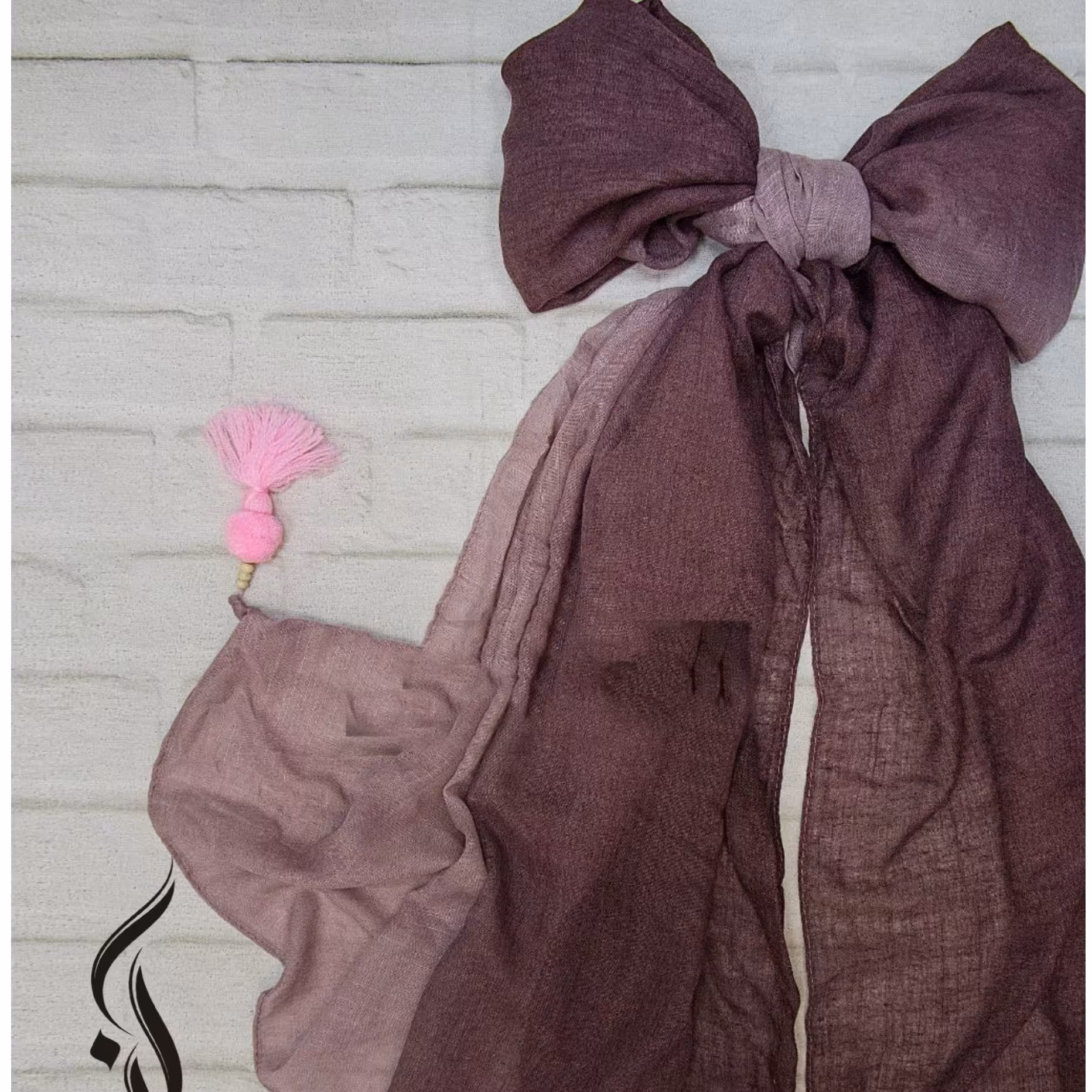 شال کتان نخ