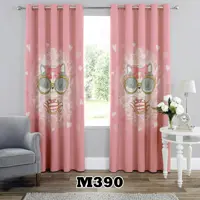 پرده کودک طرح عروسک عینکی بروا گالری با کیفیت و دوخت بسیار عالی