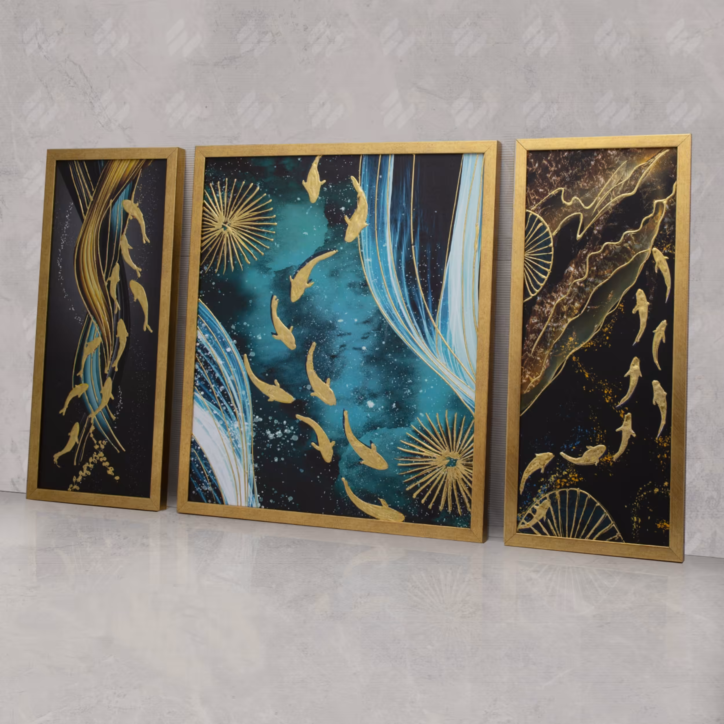 تابلو دکوراتیو 3تیکه کد 870