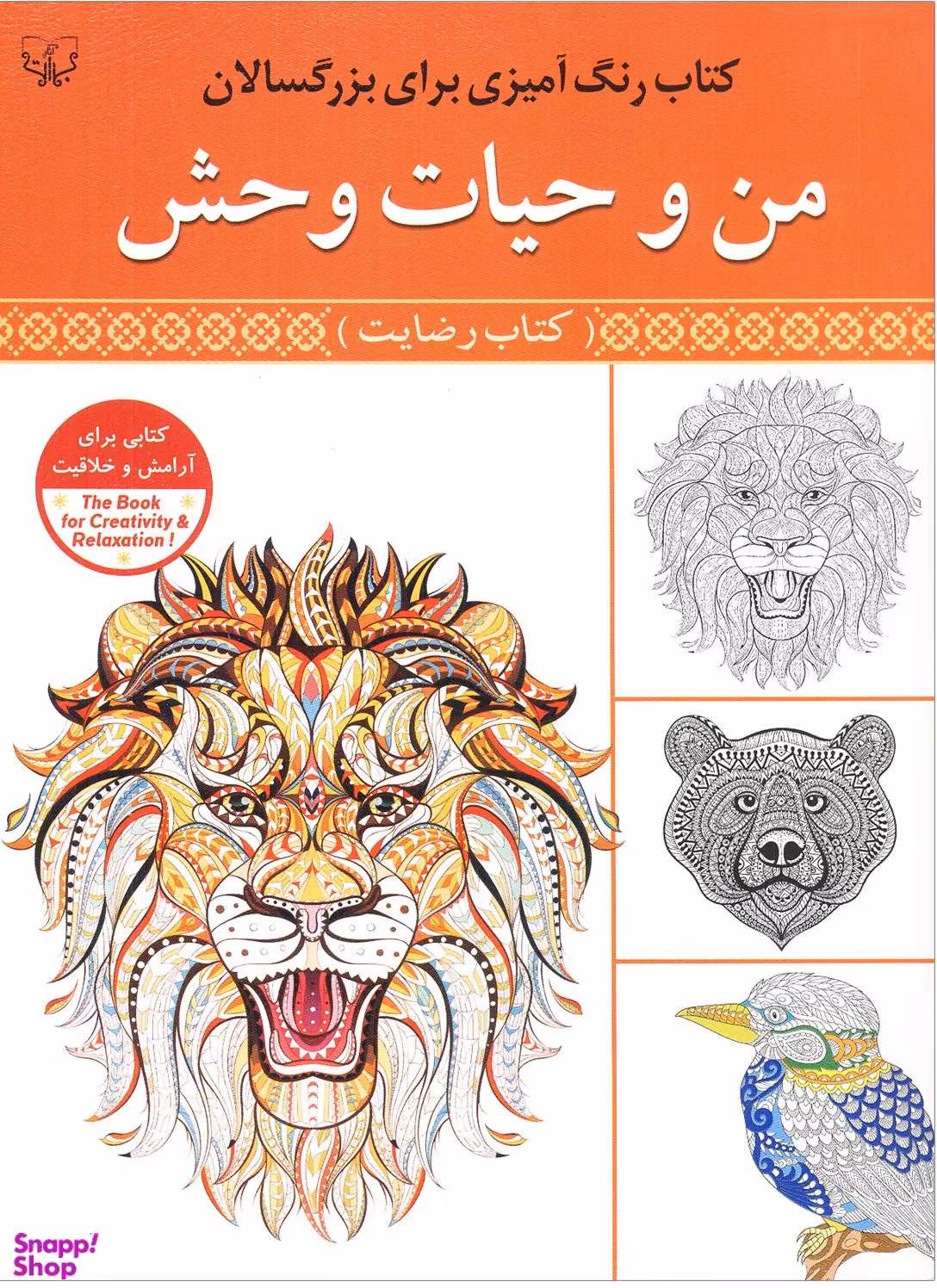 رنگ آمیزی برای بزرگسالان من و حیات وحش