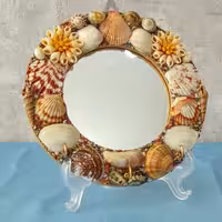 صنایع دستی (آینه گرد کوچک)