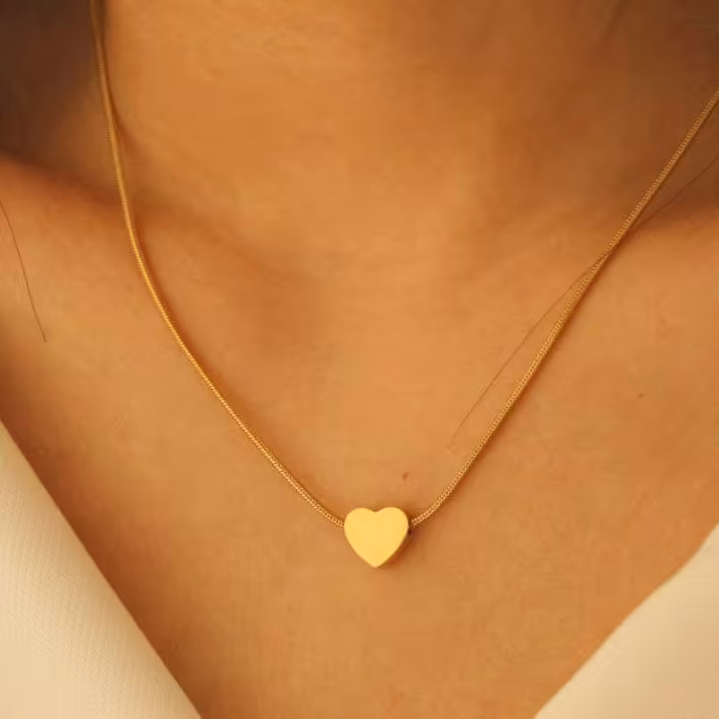 گردنبند استیل( قلب )