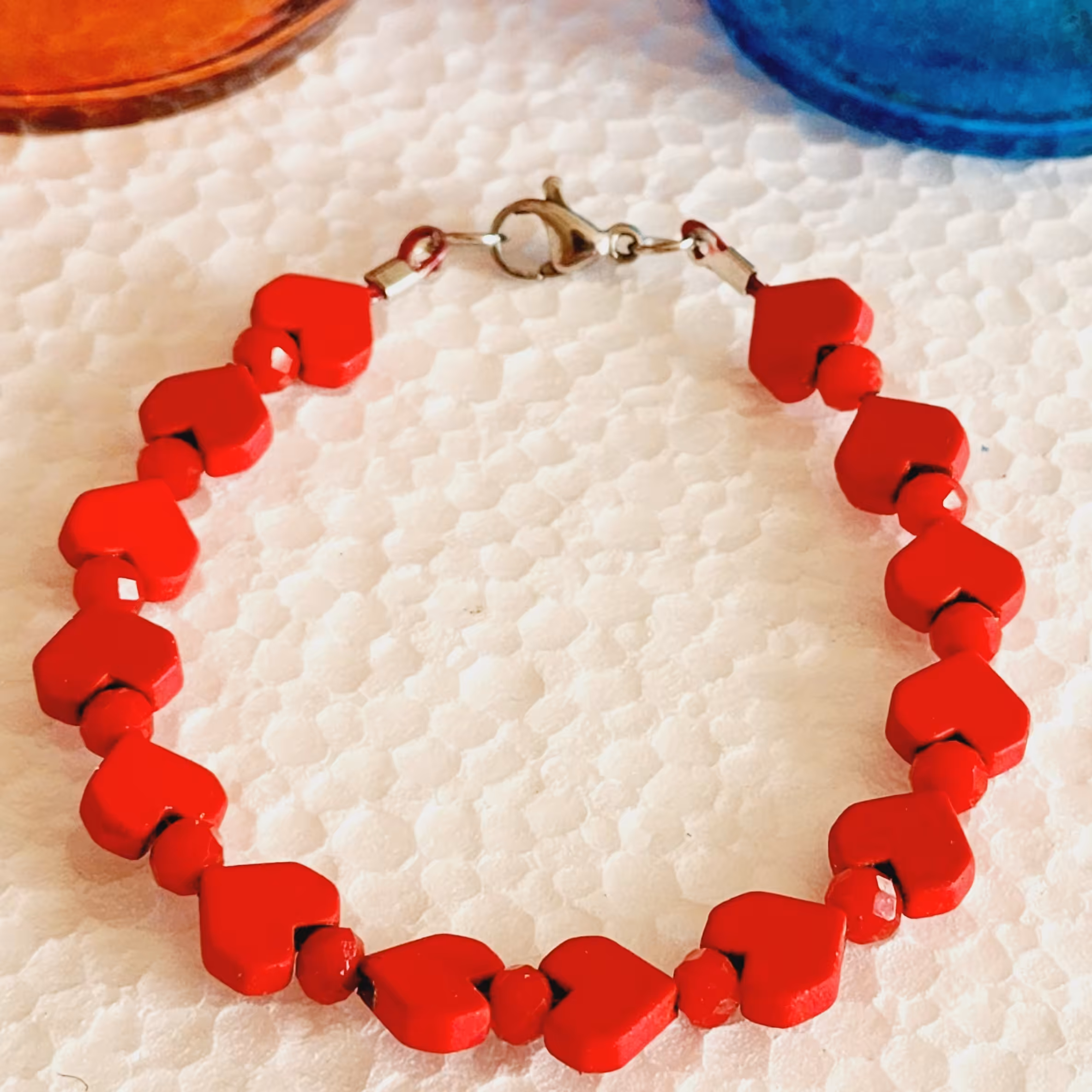 دستبند حدید قلبی