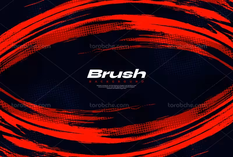 وکتور بکگراند انتزاعی قرمز رنگ | گرافیک با طعم تربچه