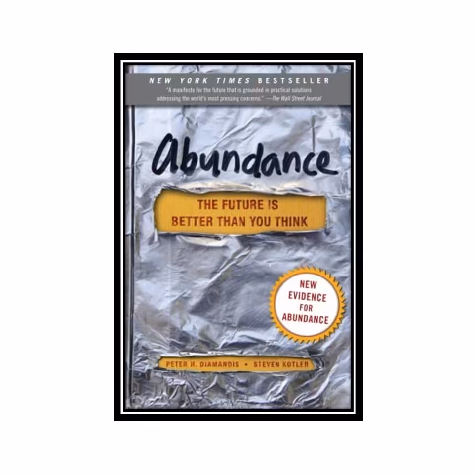 کتاب Abundance-The Future Is Better Than You Think