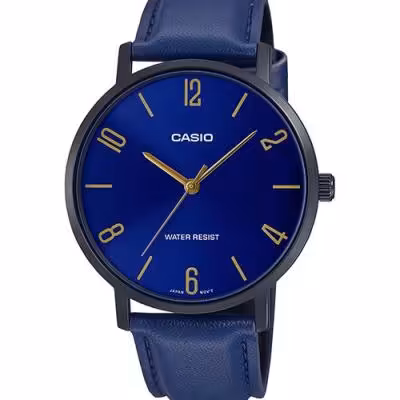 ساعت مچی مردانه 
مدل CASIO-MTP-VT01BL-2BUDF