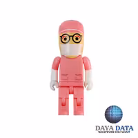 فلش مموری فانتزی  دایا  دیتا طرح جراح  مدلPF1097-3 ظرفیت32GB -USB2  رنگ صورتی