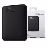 هارد اکسترنال 1 ترابایت وسترن دیجیتال با گارانتی یک ساله شرکتی