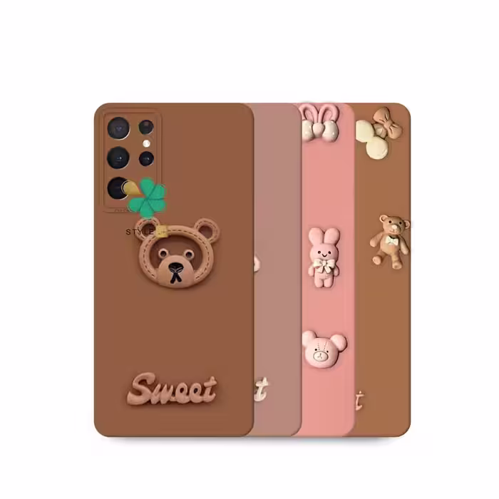 قاب گوشی سامسونگ Samsung Galaxy S21 Ultra طرح Sweet Bear