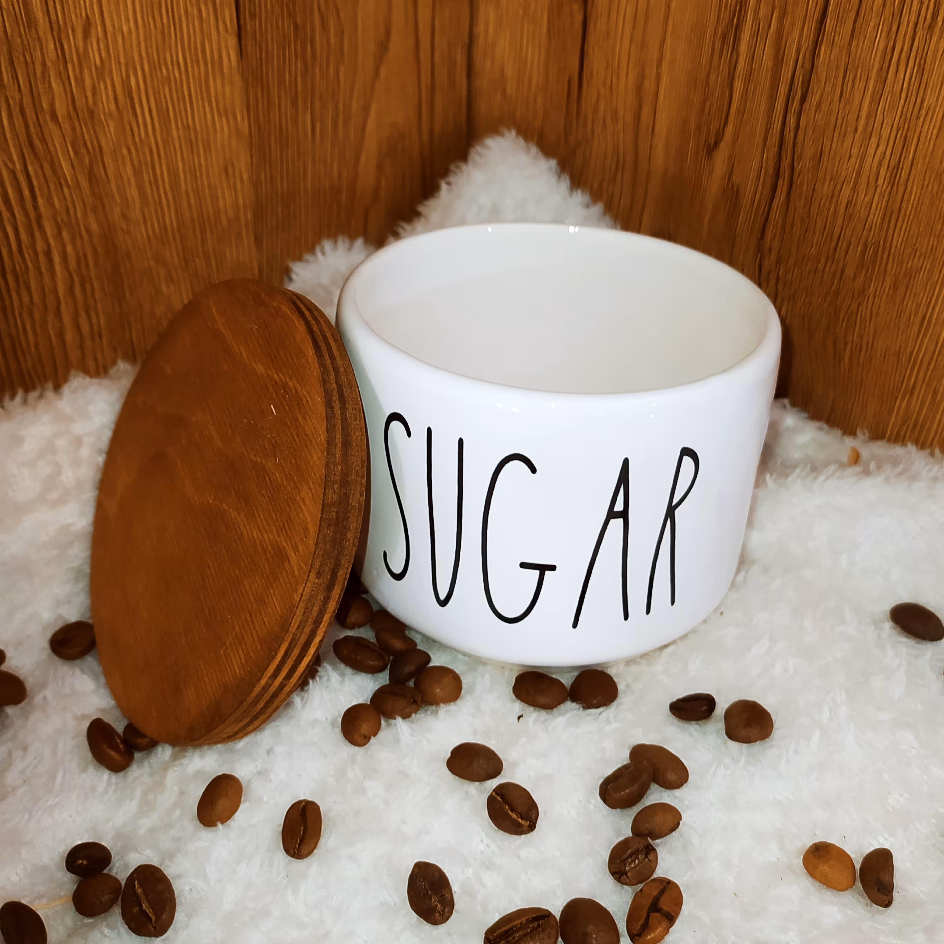 ارسال رایگان بانکه سرامیکی درب دار مدل Suger