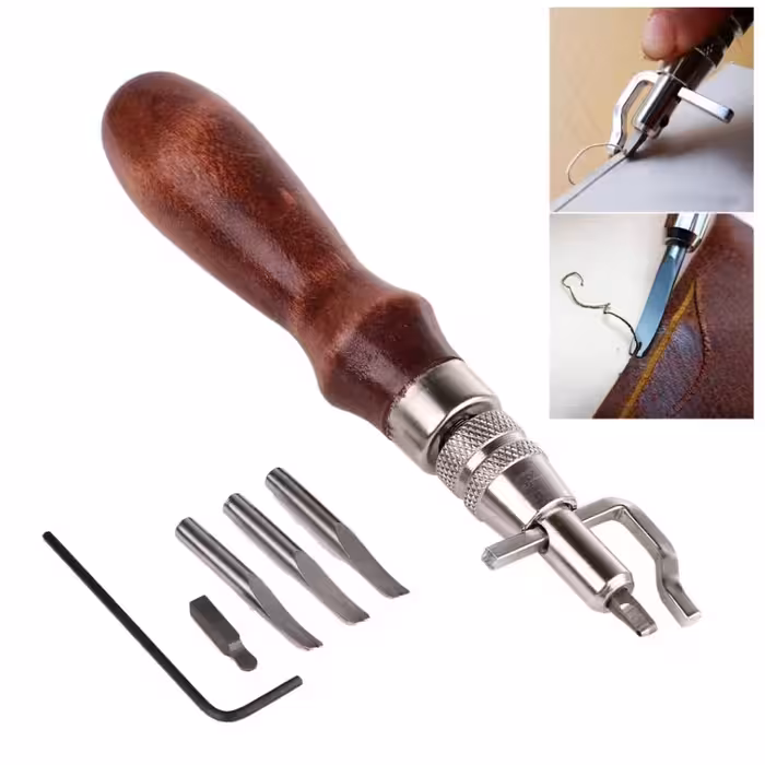 ست شیارزن و لبه گرد کن 5سر