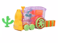 قطار دومینو ساز موزیکال اسباب بازی