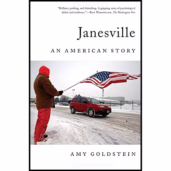کتاب زبان اصلی Janesville اثر Amy Goldstein انتشارات Simon  Schuster