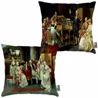 کوسن مخصوص مبل صندلی راحتی نشیمن جفتی سایز 43 در 43 مدل S21-728-730 شرکت رنس