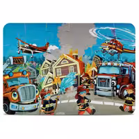 پازل 24 تکه طرح آتش نشان پیرامون
