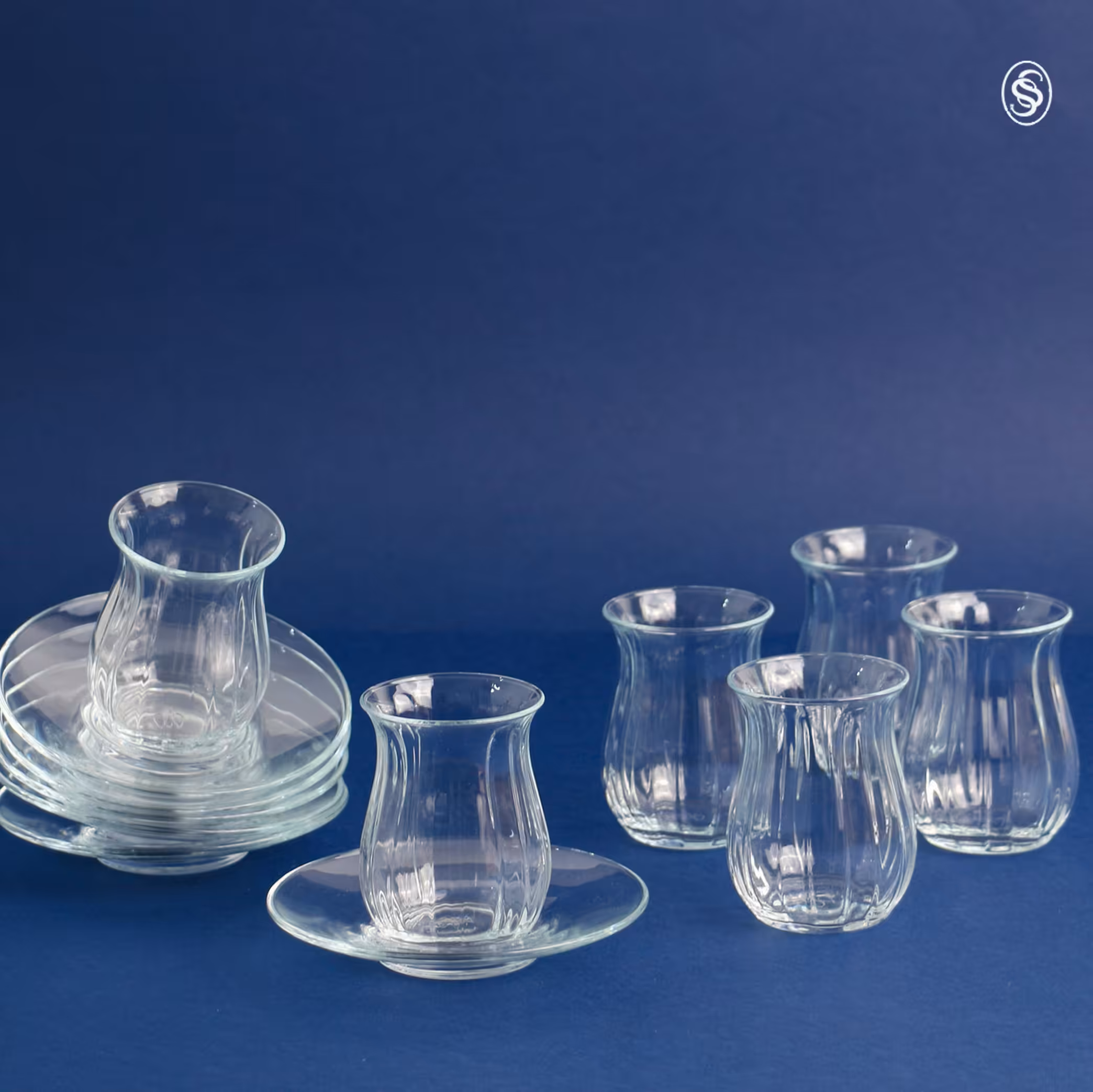 فنجان و نعلبکی پاشاباغچه 96572 مدل linka مجموعه 6 نفره