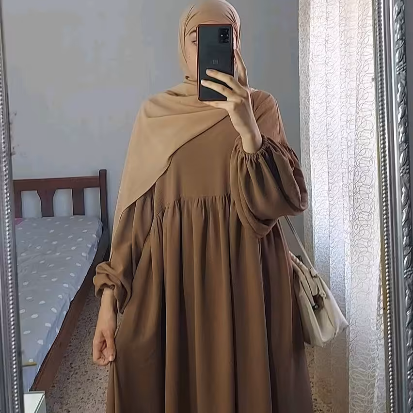 مانتو عبایی ابروبادی ماهگو ن بِرند ماه شو مزون