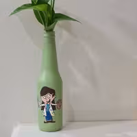 شیشه دکوراتیو  نقاشی شده طرح کارتونی قابل تغییر به طرح دلخواه شما