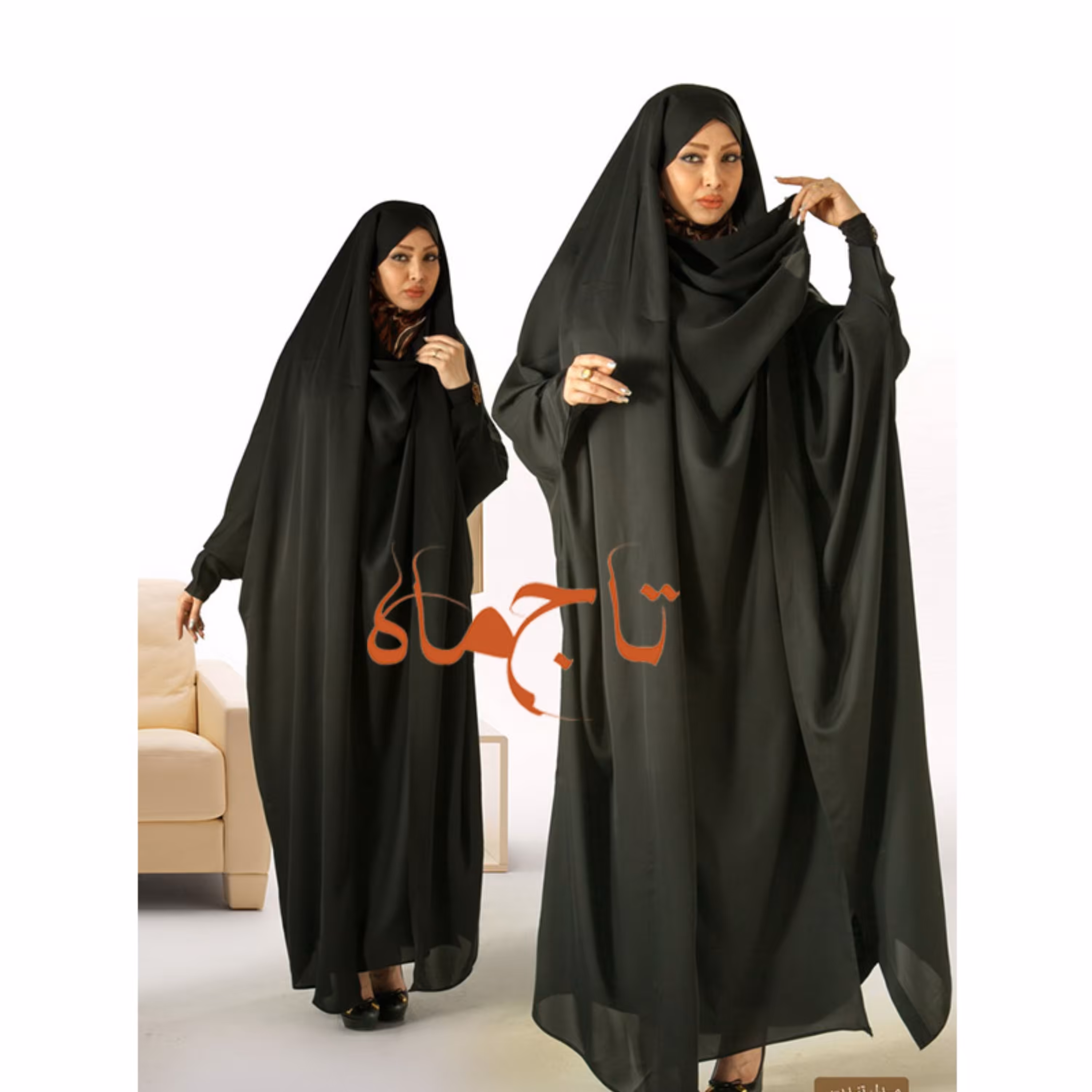 چادر مشکی مدل تندیس جنس سوپرندا