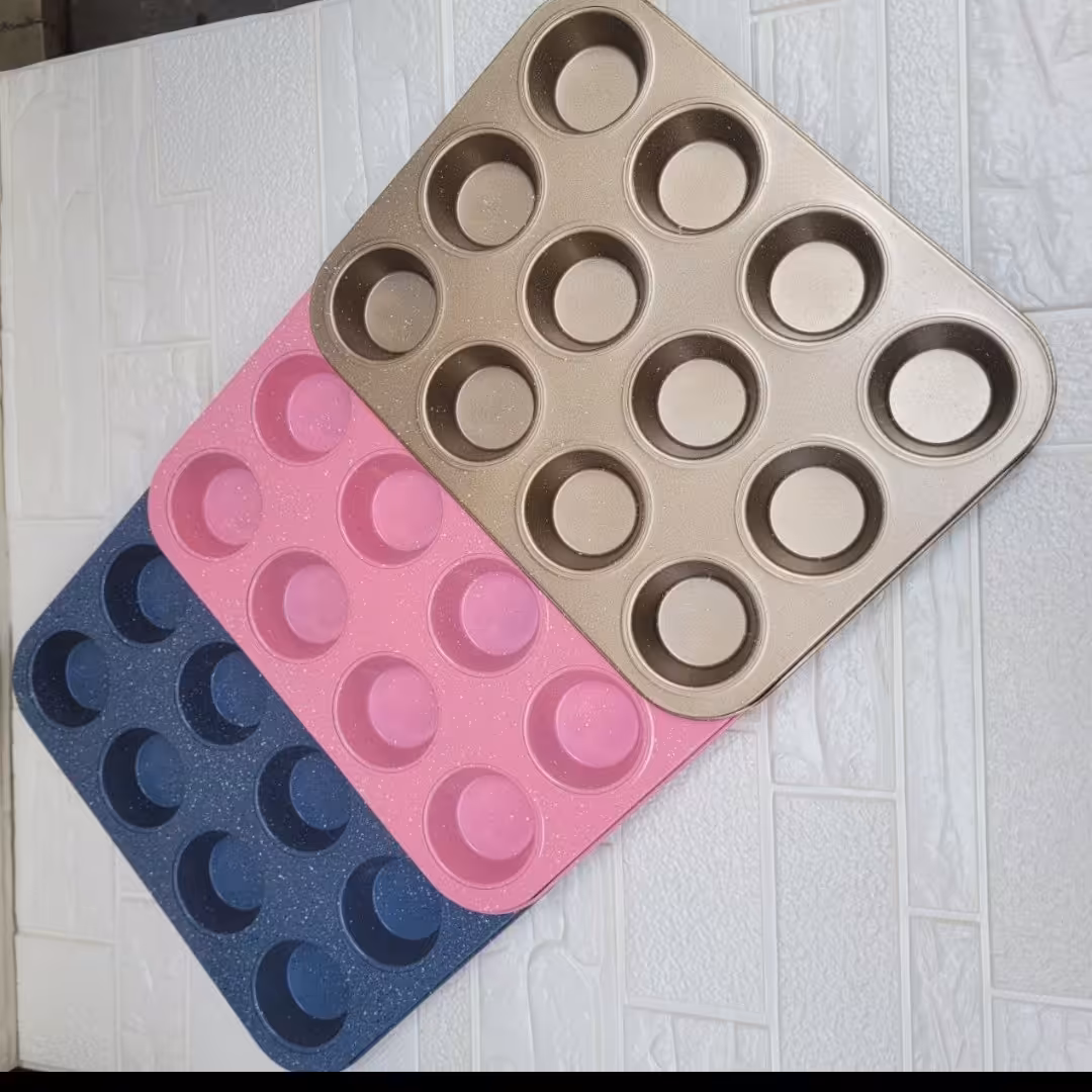 قالب مافین 12تایی گرانیتی