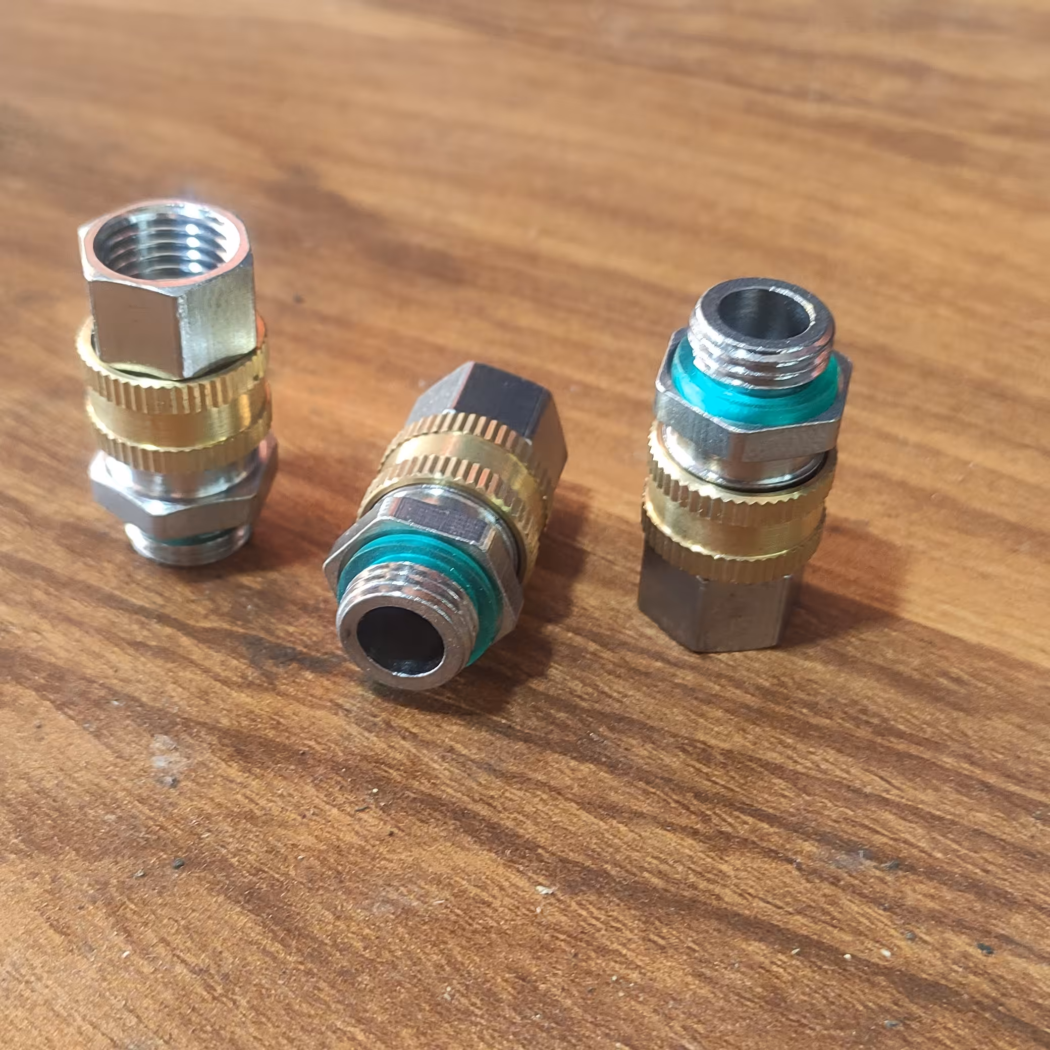 هرزگرد شیلنگ سمپاش فلزی دوسر رزوه