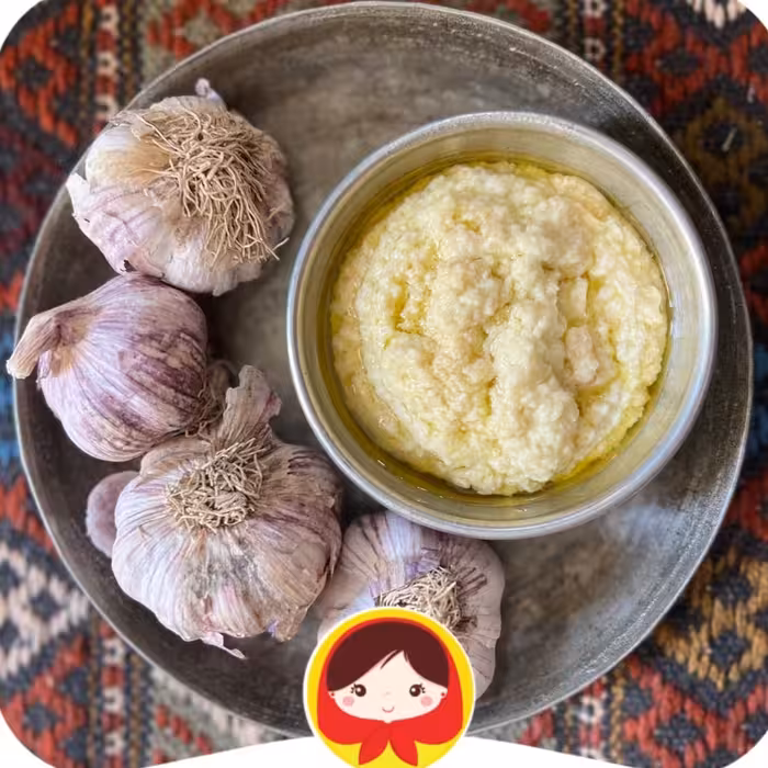 حریره سیر 450  گرمی در ظرف دردار 