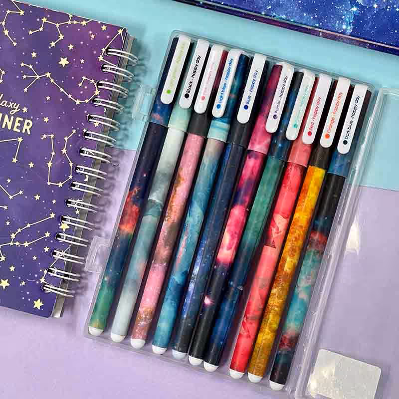 پک 10 عددی روان نویس طرح کهکشان