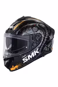 کلاه کاسکت موتورسیکلت سفید گزارش TYPHOON SMK ایمنی SMK KASK