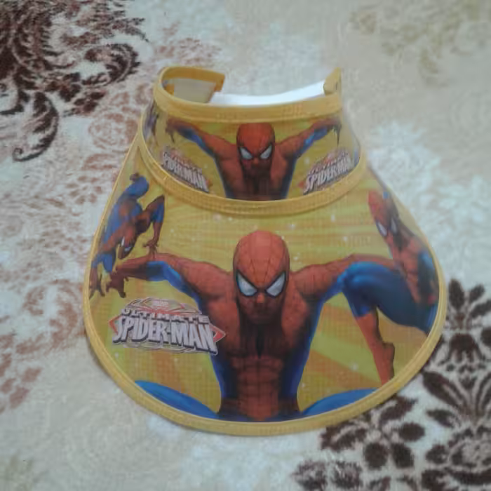 کد197 .نقاب افتاب گیر پسرانه . کلاه مرد عنکبوت