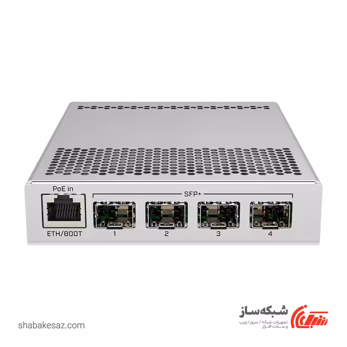 قیمت و خرید سوئیچ فیبر میکروتیک Mikrotik CRS305-1G-4S IN - شبکه ساز