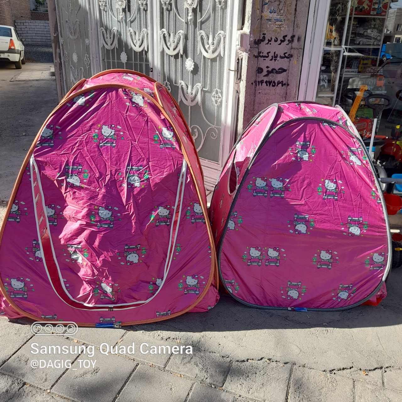 چادر کودک 140 سانت بزرگ طرح کیتی به قیمت استثنایی کارخانه تولیدی