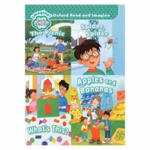 Oxford Read and Imagine Early Starter The Picnic  Apples and Bananas  Spider Spider Whats This کتاب