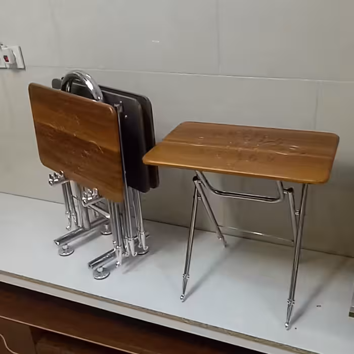 جلو مبلی تاشو پایه فلزی - 4 عددی - ام دی اف