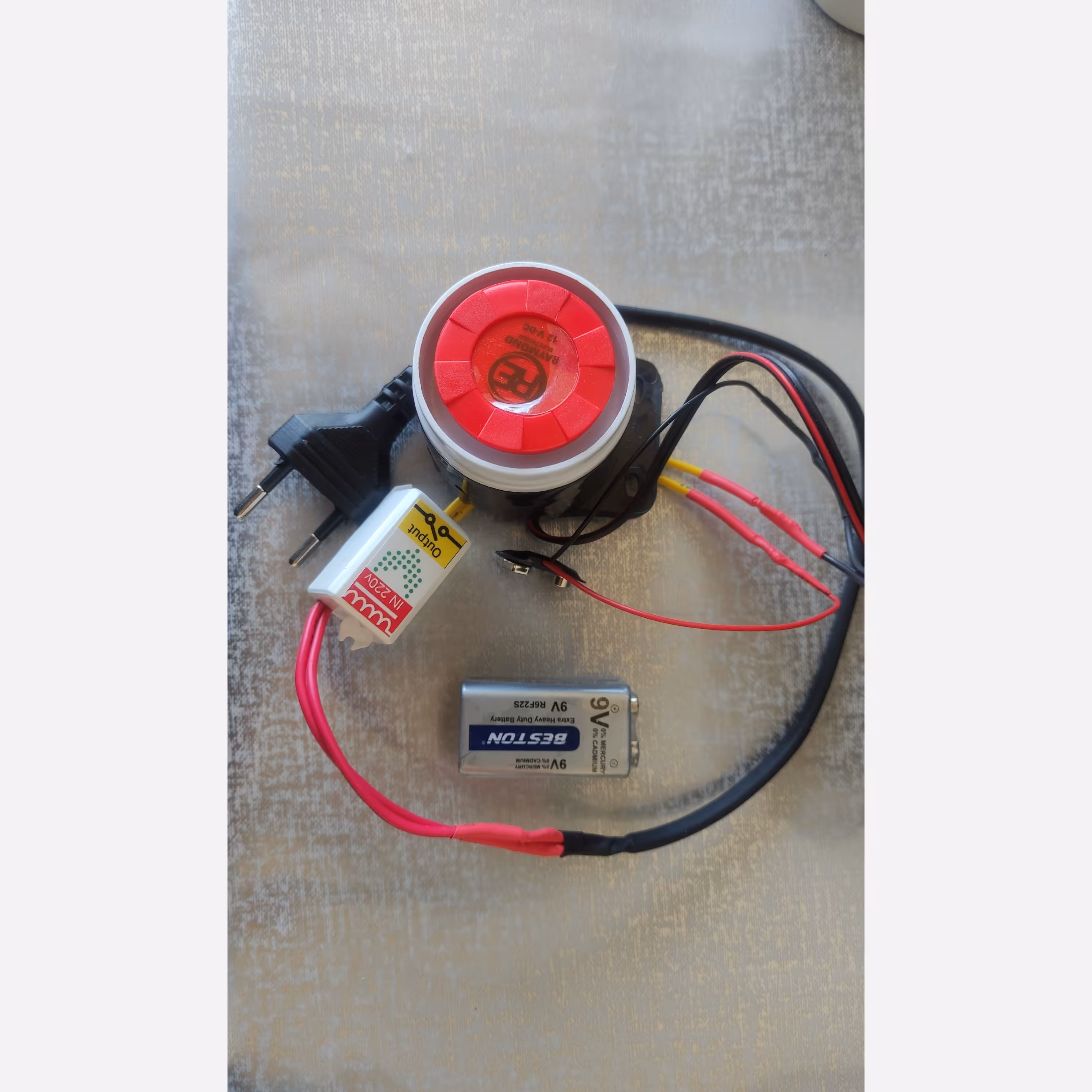 آژیر هشدار قطع برق