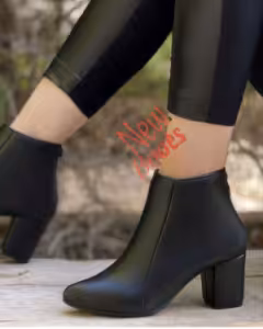 نیم بوت پاشنه دار جدید