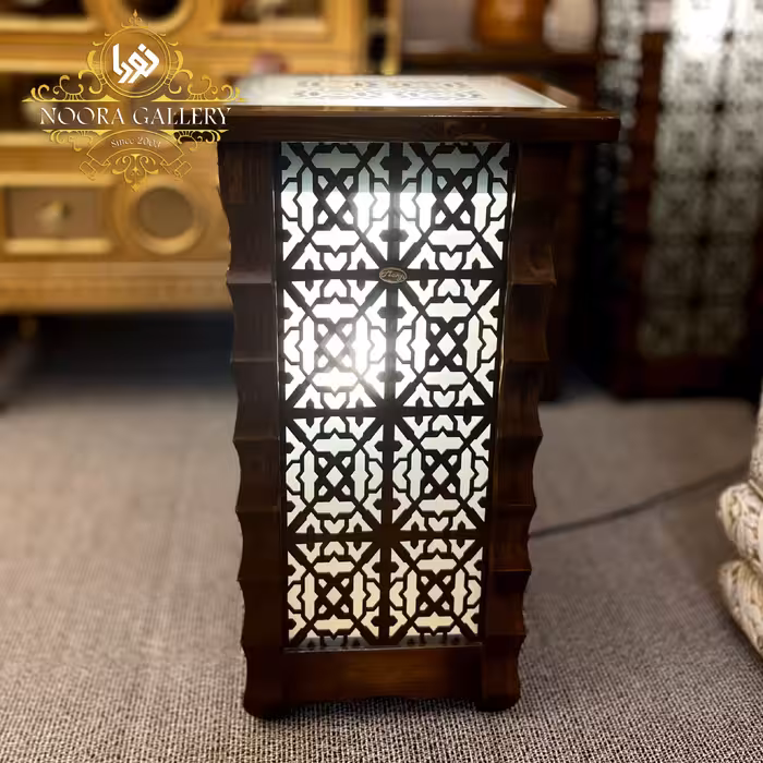 میز استند چوبی (ارسال با باربری و پس کرایه می باشد)