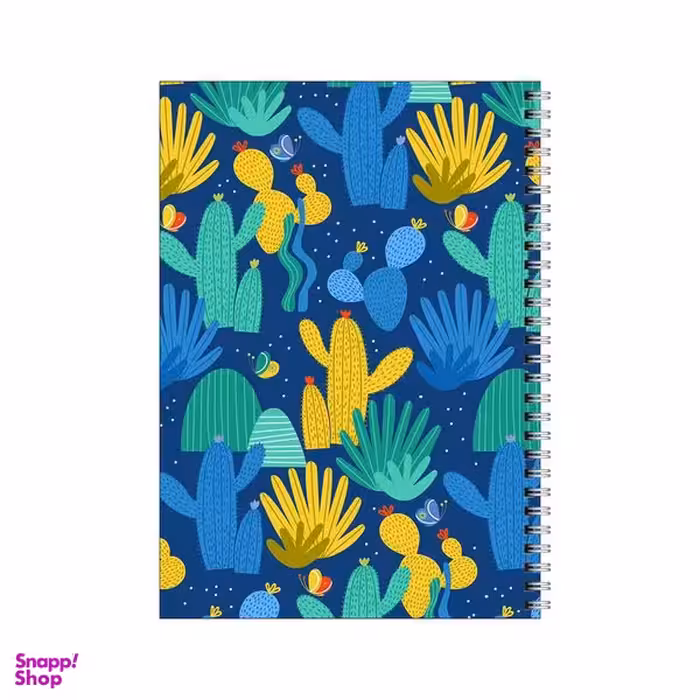 دفتر مشق 100 برگ بامبیلیپ طرح پترن کاکتوس کد 4755617