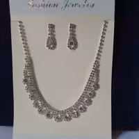 نیم ست تمام نگین مجلسی خاص