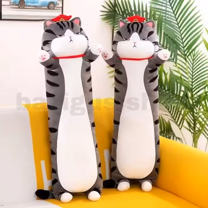 گربه بالشتی اورجینال 75 سانتی پرز کوتاه کیوت